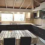 Wood Metal Glass Apartman *