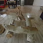 Apartman Wood Metal Glass *